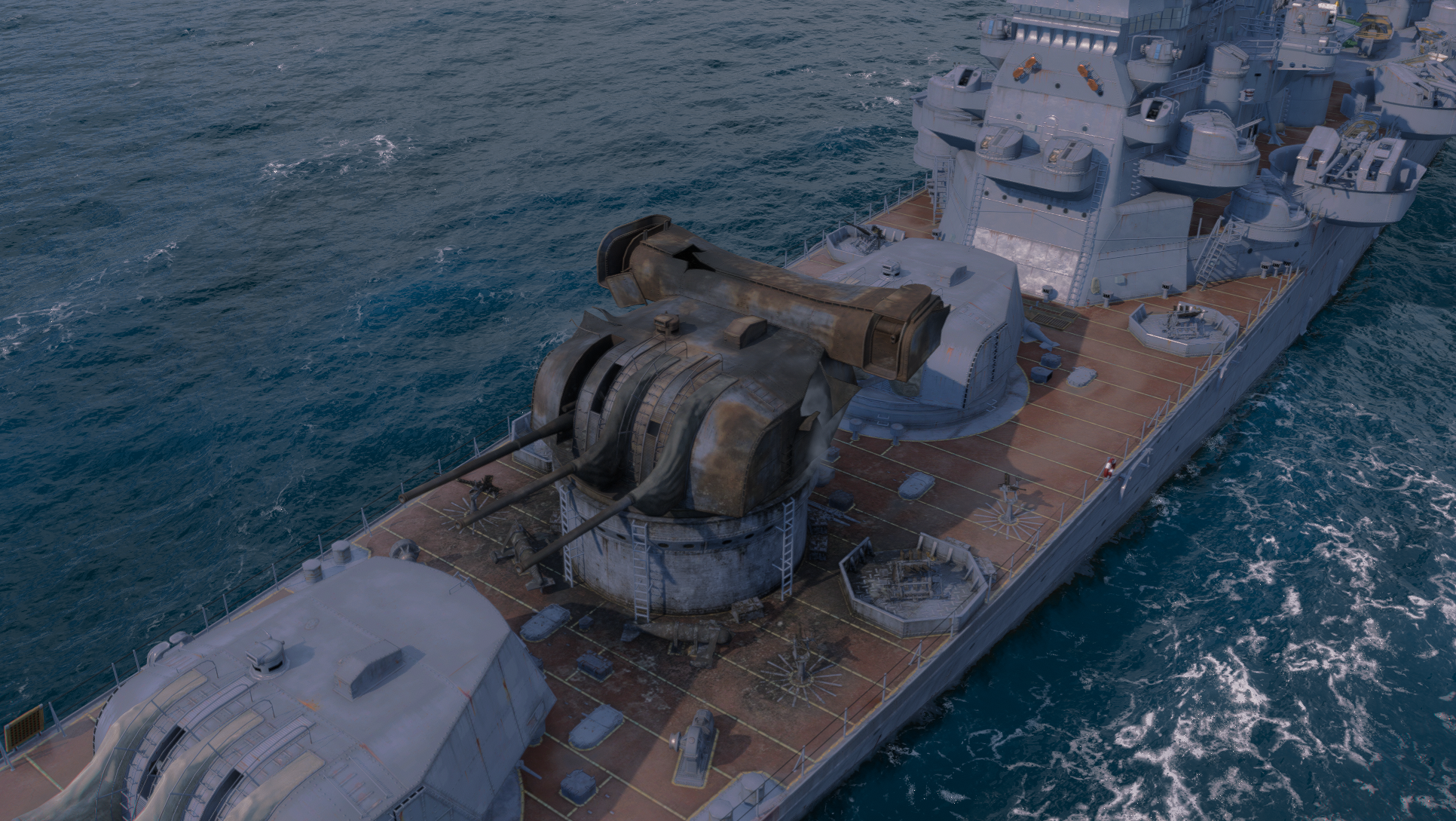 Example of Destroyed Gun 2 (module)