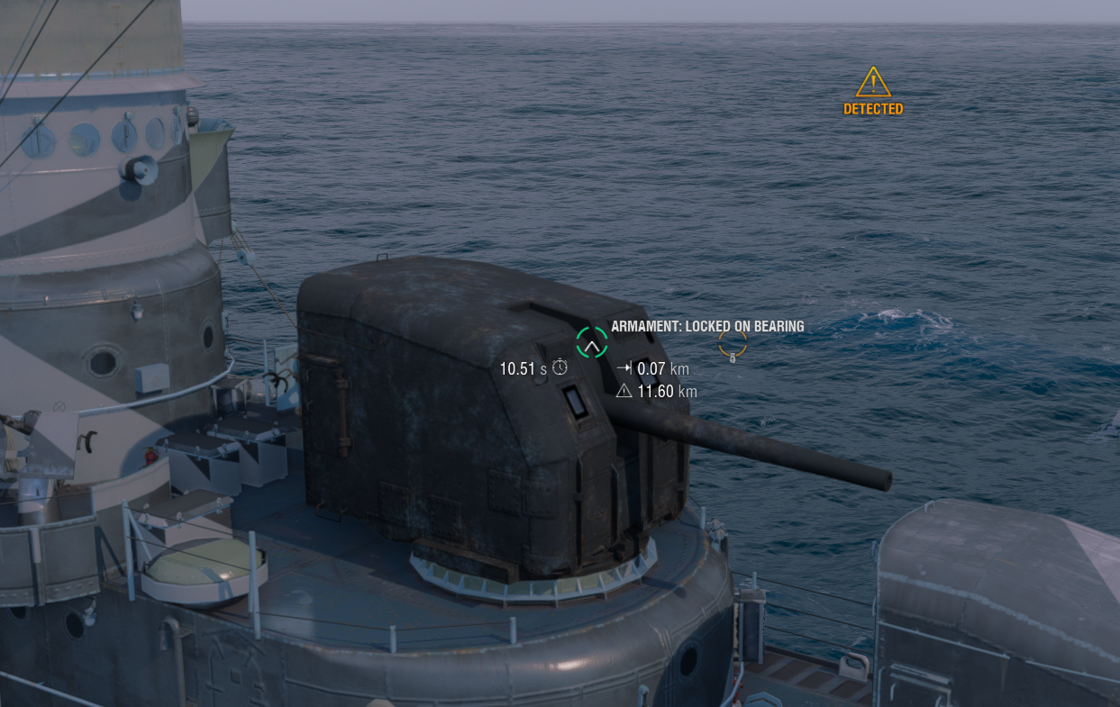 Example of Destroyed Gun (module)